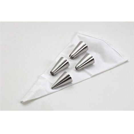 LACOR - POCHE A DECORER 30CM +4 DOUILLES INOX