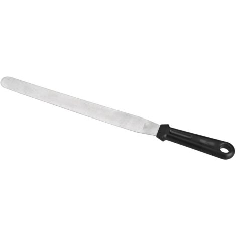 Lacor Spatola Lunga Dritta Nera 25 cm
