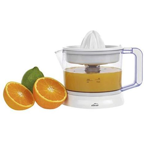 Lacor Zitrus 69575 - Spremiagrumi con sistema di polpa regolabile, senza BPA, lavabile in lavastoviglie, 40 W