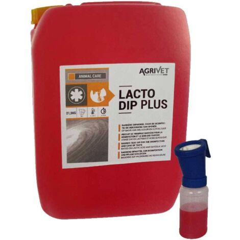 LACTO DIP PLUS (trempage et désinfection des trayons à base d'acide lactique)