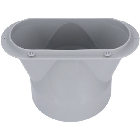 L'adattatore per finestra della parte condizionata dell'accoppiatore del tubo di scarico del condizionatore d'aria portatile da 5 pollici supporta filettature CW e CCW