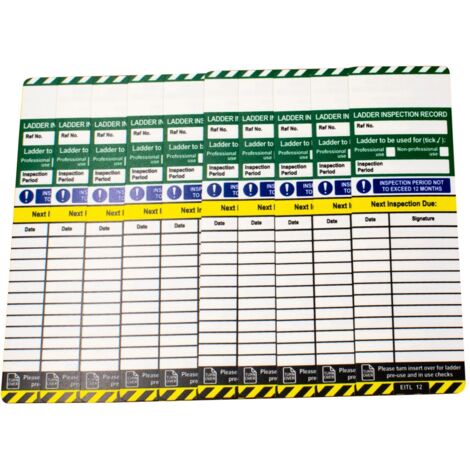 Laddertag x10 Inserts