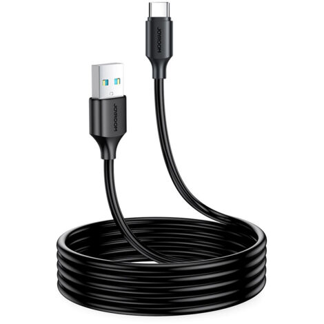 Lade- und Datenübertragungskabel USB - USB Typ C 3A 2m schwarz