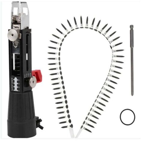 Ladegerät für Akkuschrauber, Trockenbauschrauben, Schraubbohrer, Kettenadapter, Trockenbauschraubendreher, automatische Kette für Nagelpistole, Bohrmaschine