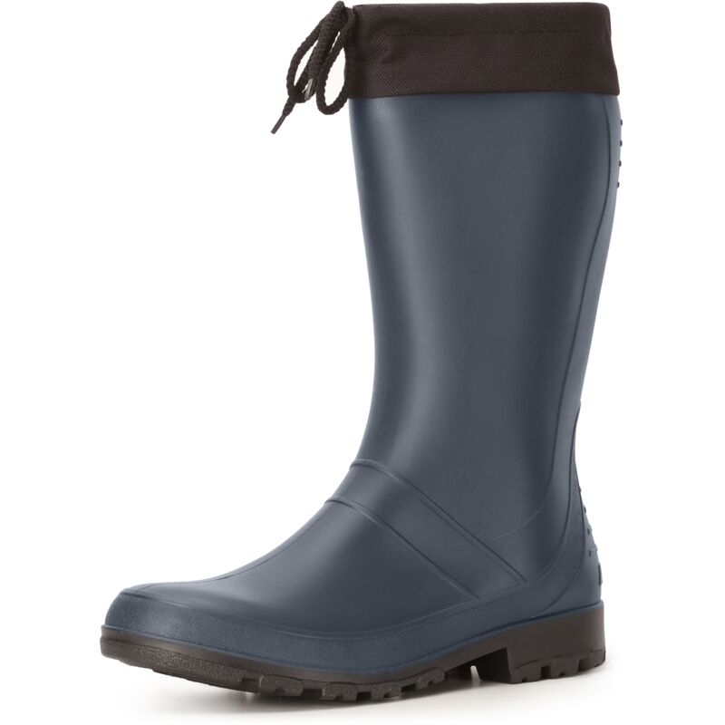 Ladeheid Bottes de Pluie Bottes en Caoutchouc en PVC Mixte Adulte LA-958 (Navy, 44 EU)