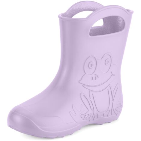 Bottes De Pluie Hautes Enfants Ladeheid LA-939 - Chaussures Caoutchouc Imperméables Garçons Filles