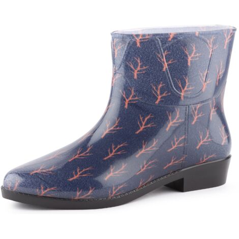 Ladeheid Bottes De Pluie Bottes En Caoutchouc En EVA Poids Léger