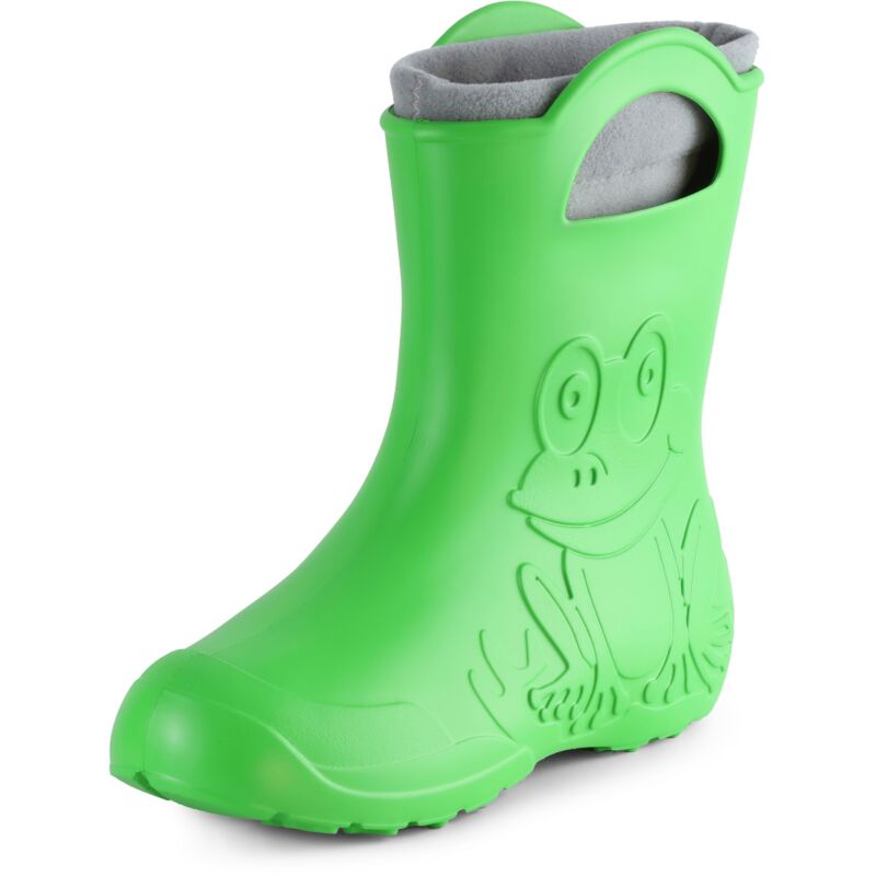 Ladeheid Damen Federleichte Eva Gummistiefel Winter Regenschuhe Gefüttert La-ca-12 (grün, 36/37 Eu)