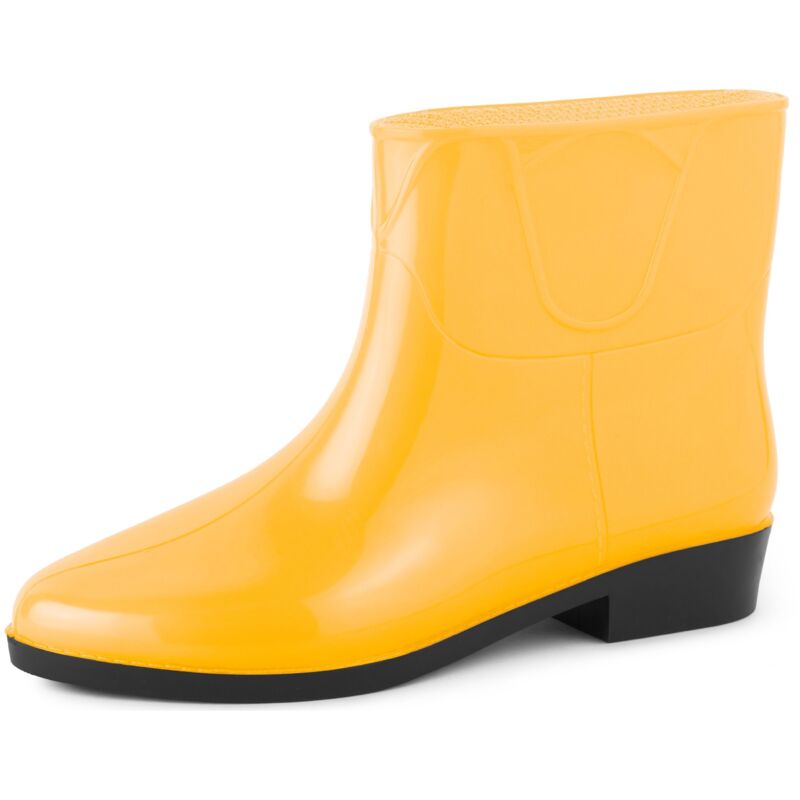 Ladeheid Damen Kurze Gummistiefel Lazt201801 (gelb, 39 Eu)