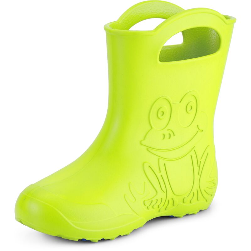 Ladeheid Eva Gummistiefel Damen Federleichte Wasserdichte Damenschuhe Regenschuhe La-ca-09 (limone, 40/41 Eu)