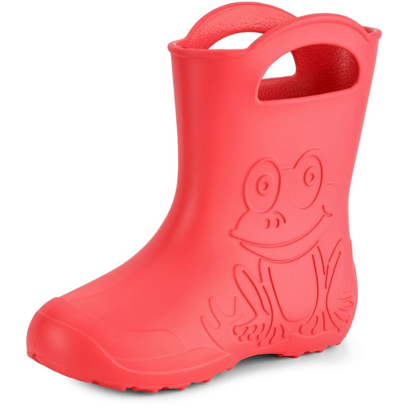 Ladeheid Eva Gummistiefel Damen Federleichte Wasserdichte Damenschuhe Regenschuhe La-ca-09 (korall, 36/37 Eu)