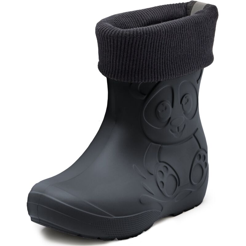 Ladeheid Kinder Federleichte Gummistiefel Thermo Mit Fütterung La-ca-249 (carbone, 32/33 Eu)