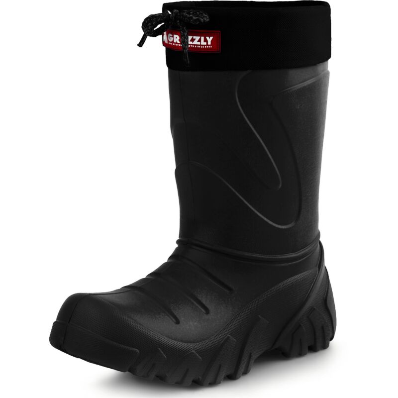 Ladeheid Kinder Mädchen Jungen Federleichte Eva Winter Thermo Gummistiefel Gefüttert La-835 (schwarz, 22/23 Eu)
