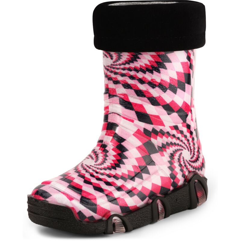Ladeheid Kinder Mädchen Jungen Gummistiefel Gefüttert Swk2021 (muster-54, 23/24 Eu)