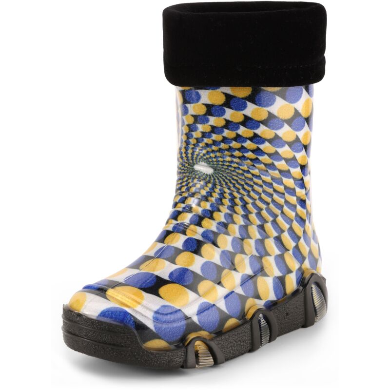 Ladeheid Kinder Mädchen Jungen Gummistiefel Gefüttert Swk2021 (muster-52, 25/26 Eu)