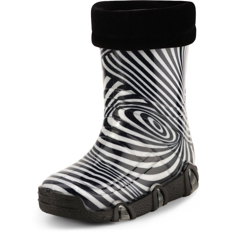 Ladeheid Kinder Mädchen Jungen Gummistiefel Gefüttert Swk2021 (muster-48, 25/26 Eu)