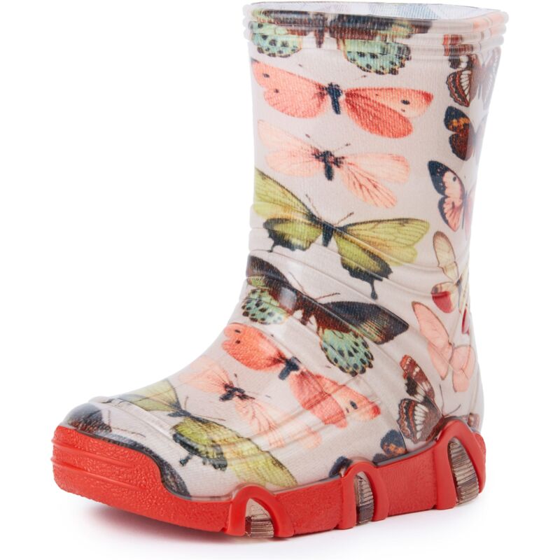 Ladeheid Kinder Mädchen Jungen Gummistiefel Swkbw (schmetterling, 31/32 Eu)