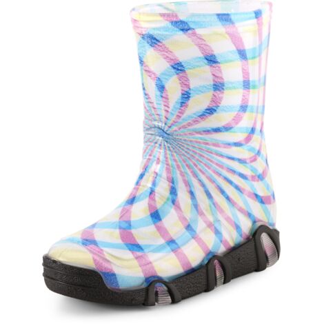 Ladeheid Kinder Mädchen Jungen Gummistiefel SwkBW2020 (Muster-53, 31/32 EU)