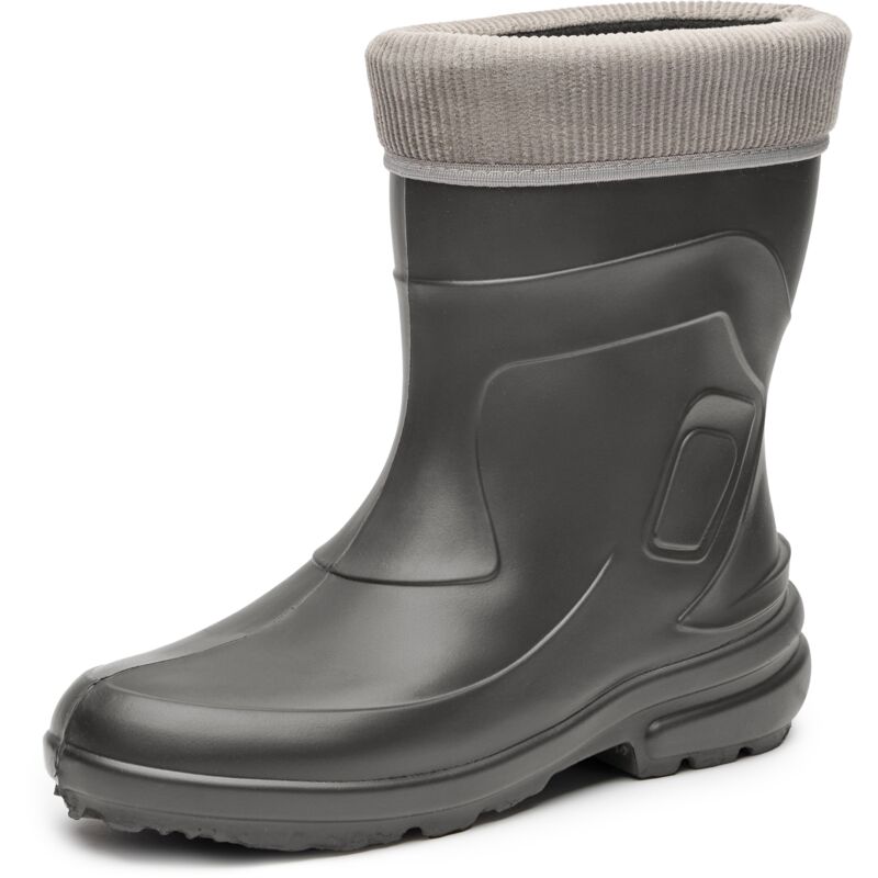Ladeheid Thermo Eva Gummistiefel Damen Gefüttert Wasserdichte Und Federleichte Regenstiefel Damen La-800-2017 (grau/grau, 36 Eu)