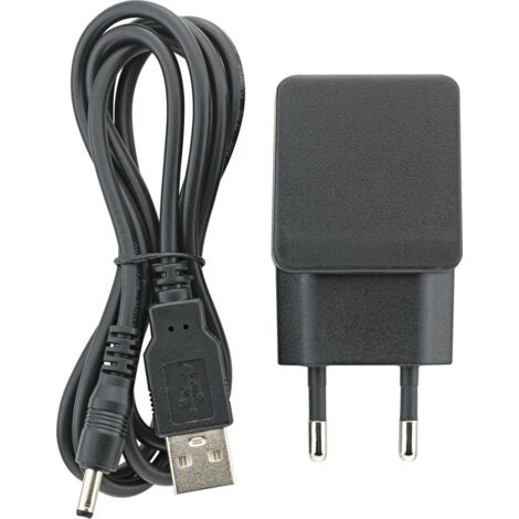 Ladekabel mit Adapter für 10Watt Akku-Leuchte