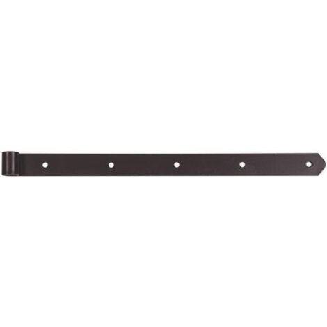 Ladenband L.500mm STA schwarz kunststoffbeschich.gerundet