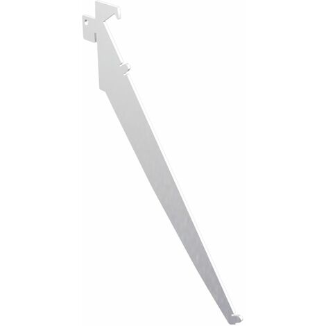 Ladenbausystem Single/Twin Konsole schräg 300 mm chrom