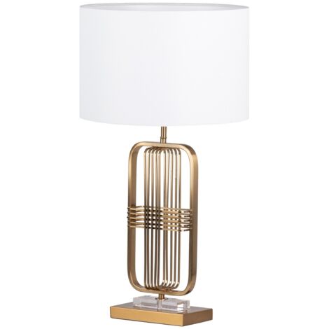 Ladero Metall-Tischlampe 38X38X70 cm