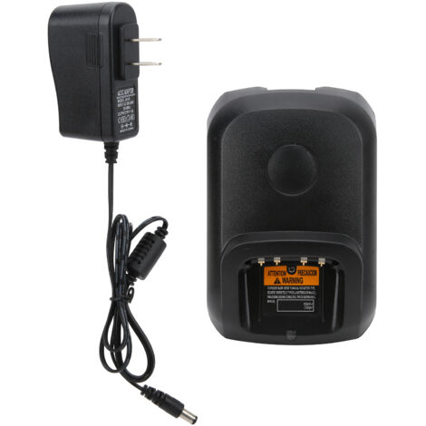 Ladestation für Motorola P8268, P8260, DP3400, DP3600, XPR6350, XPR6300 Walkie-Talkie-Akkus – Doppelladegerät mit 100–240-V-US-Stecker