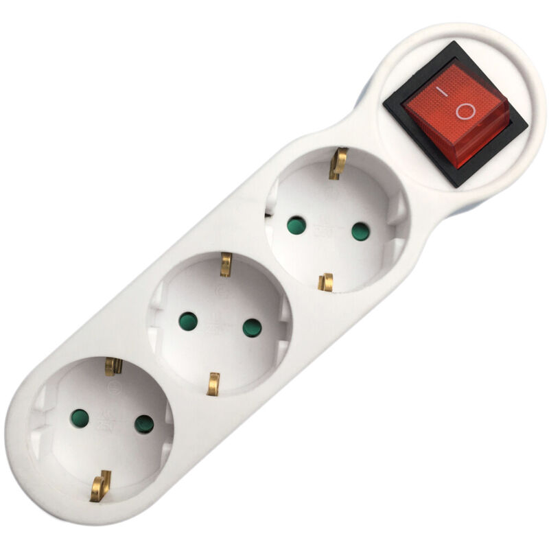 

Multiconector triple TTL blanco con interruptor ( 103000004) - GSC