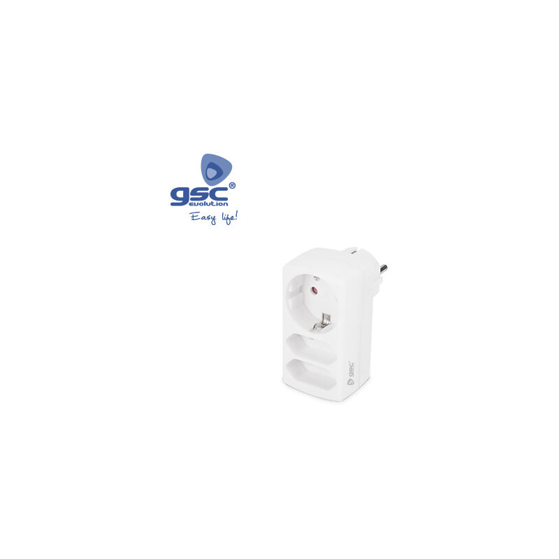 

Adaptador triple salida schuko en linea 000203366 - GSC