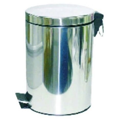 Lady doc Pattumiera a Pedale - Acciaio Inox - 20L