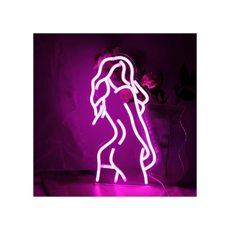 Lady Neon Sign