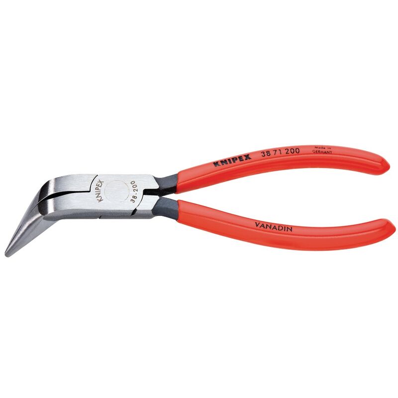 Image of Knipex - Mechanikerzange L.200mm Form 7 70Grad gew.Ku.-Überzug