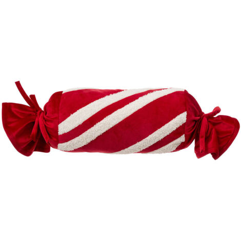 Längliches Kissen in Bonbonform CANDY, 14 x 30 cm