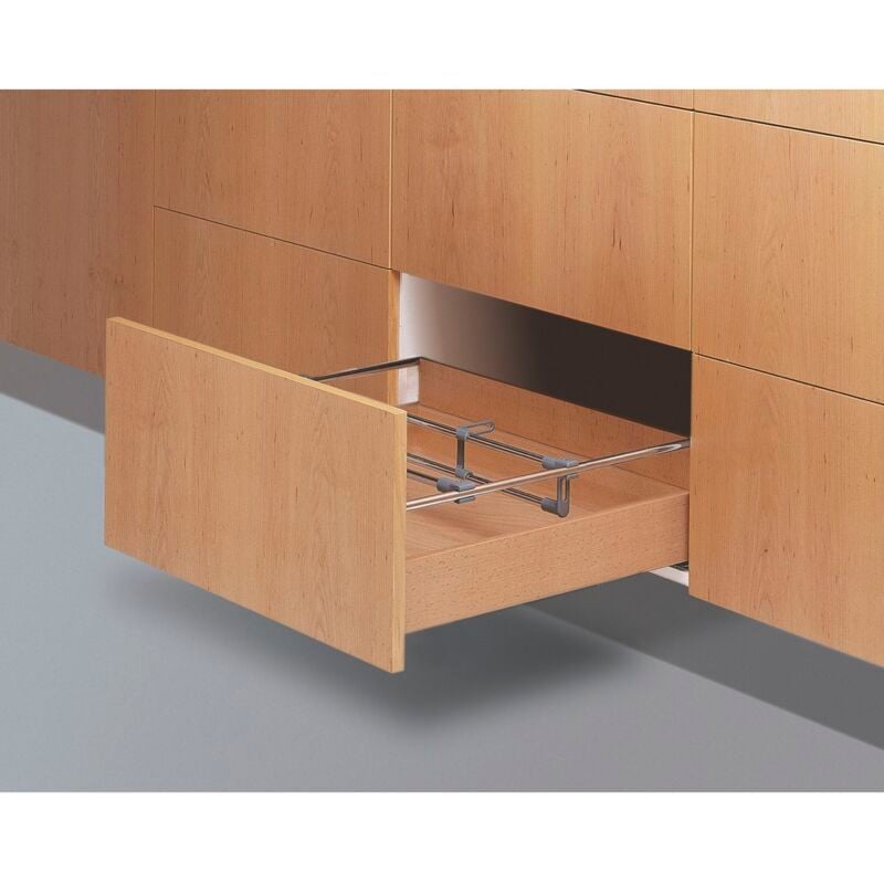 Blum - Reling-Set Inserta für Tandem und Movento Nennlänge 500mm eloxiert nickel