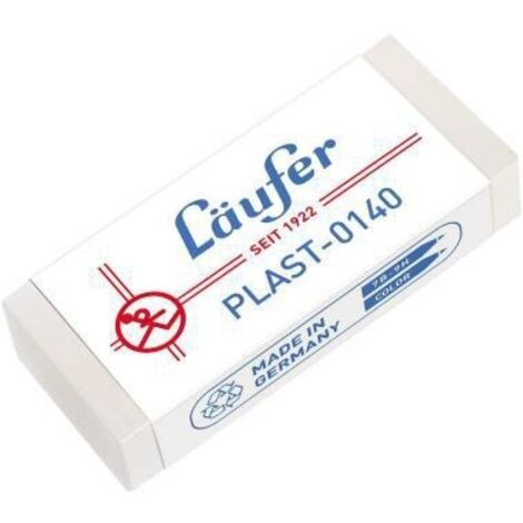 Läufer Radierer Plast 01400 Kunststoff transluzent