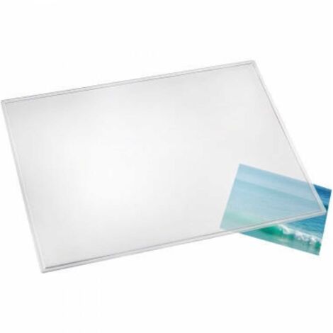 LÄUFER Schreibunterlage Läufer Durella 70 x 50 cm (B x H) ohne Folienauflage Kunststoff transparent