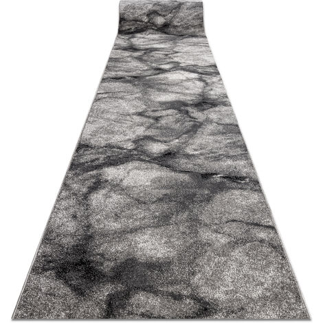 Läufer SILVER Marble Marmor grau 80cm grey 80x630 cm
