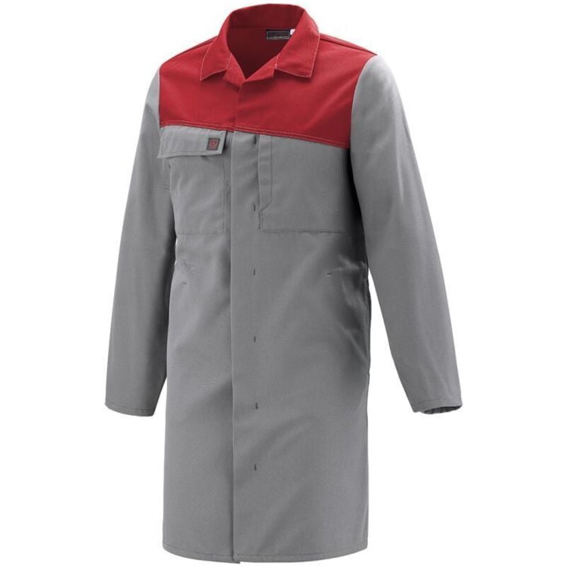 Blouse cover mineral gris / rouge 3XL