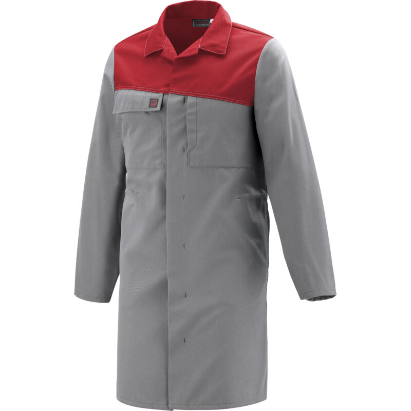 Blouse cover mineral gris / rouge 2XL