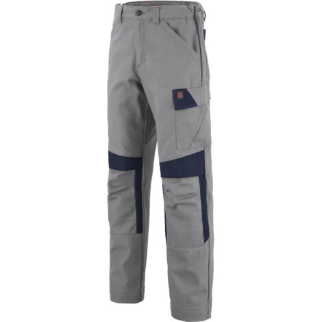 Lafont - Pantalon de travail avec poches genoux MUFFLER XS - Bleu Ciel