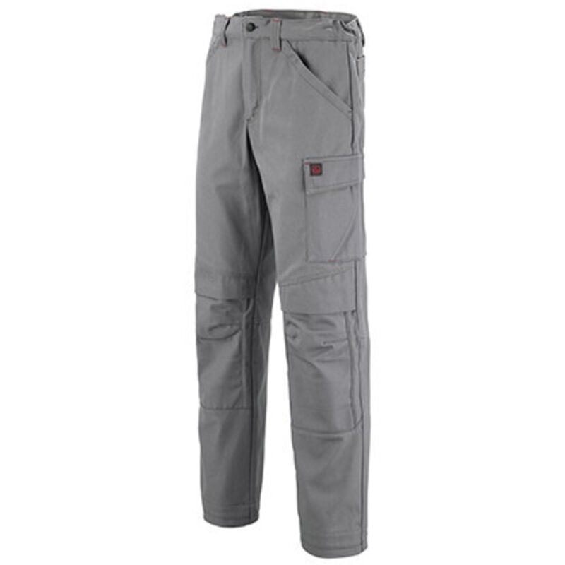Pantalon basalte coton/polyester mineral gris s - FR(40-42)