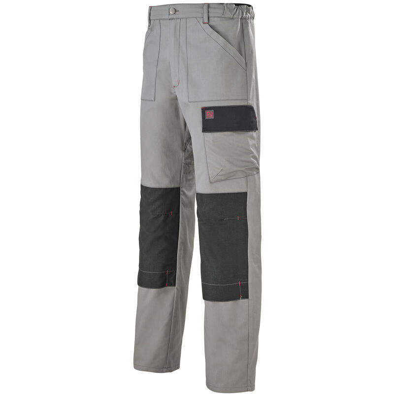 pantalon de travail work attitude rigger gris/noir t1 lafont la-1atlup-6-2279-1 - gris