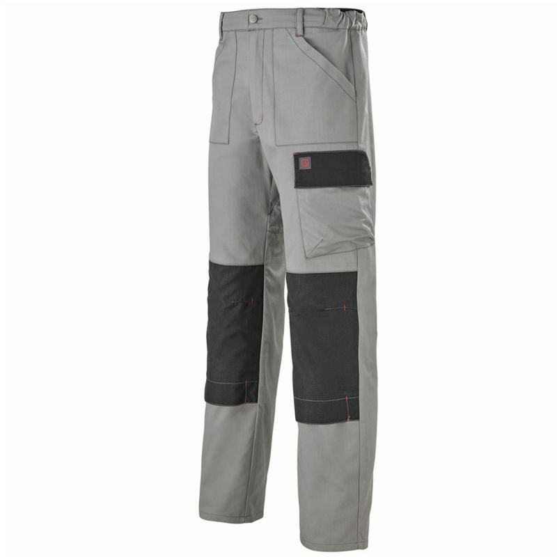 pantalon de travail rigger 2xl - gris / noir - gris / noir - lafont