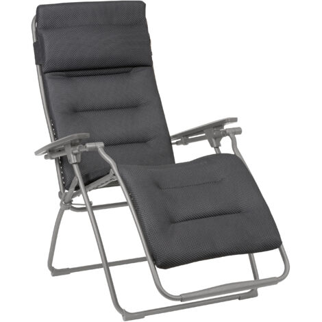 Lafuma Futura BeComfort® Relaxliege Dark Grey Titane Sonnenliege LFM3130.8902