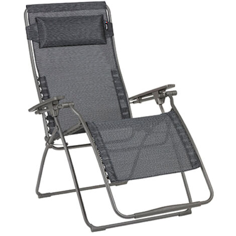 Lafuma Futura XL Batyline® Duo Relaxliege Obsidian Sonnenliege LFM3116.9718