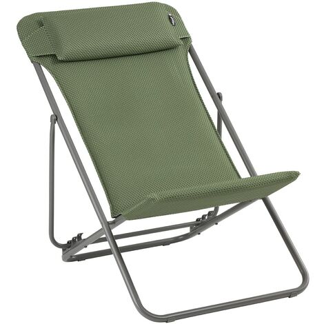 LaFuma LFM5175 Olive MAXI TRANSAT + BEC Liegestuhl