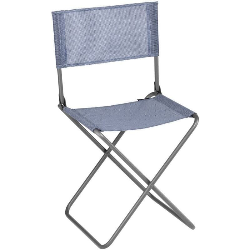 Lafuma Mobilier - Chaise Camping et Plage Pliante - Compacte - Cno - Batyline® Iso - Bleu Ocean