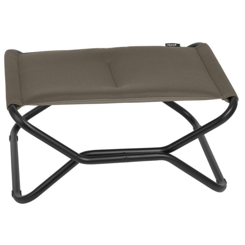 Repose-jambes / Tabouret Matelassé Pliant - Next - Aircomfort® - Marron Taupe Lafuma Mobilier
