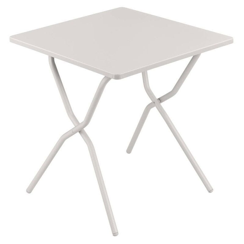 Lafuma Mobilier - Table De Jardin Pliante 647072cm - Balcony - Acier - Beige Seigle -